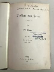 Gesch11e1 vom 5 1-3 a : Freiherr vom Stein
Vor der Reform 1757-1807 (1. Teil)
Die Reform 1807-1808 (2. Teil)
Nach der Reform 1808-1831 (3. Teil) (1902 /1903 / 1905)