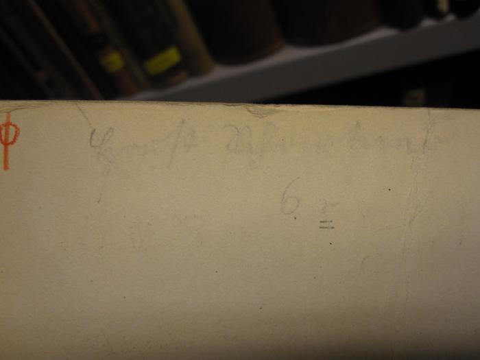 Pe 1425 1935 1: Schulgesangbuch (1935);51 / 5292 (Scharheim[?], Horst), Von Hand: Autogramm, Name, Nummer; 'Horst Scharh[...] 6r'. 