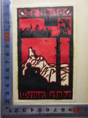 - (Reinke, Werner), Etikett: Exlibris; 'Ex Libris
Werner Reinke'. 