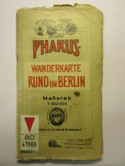 38/80/41666(9) : Wanderkarte Rund um Berlin (1930)