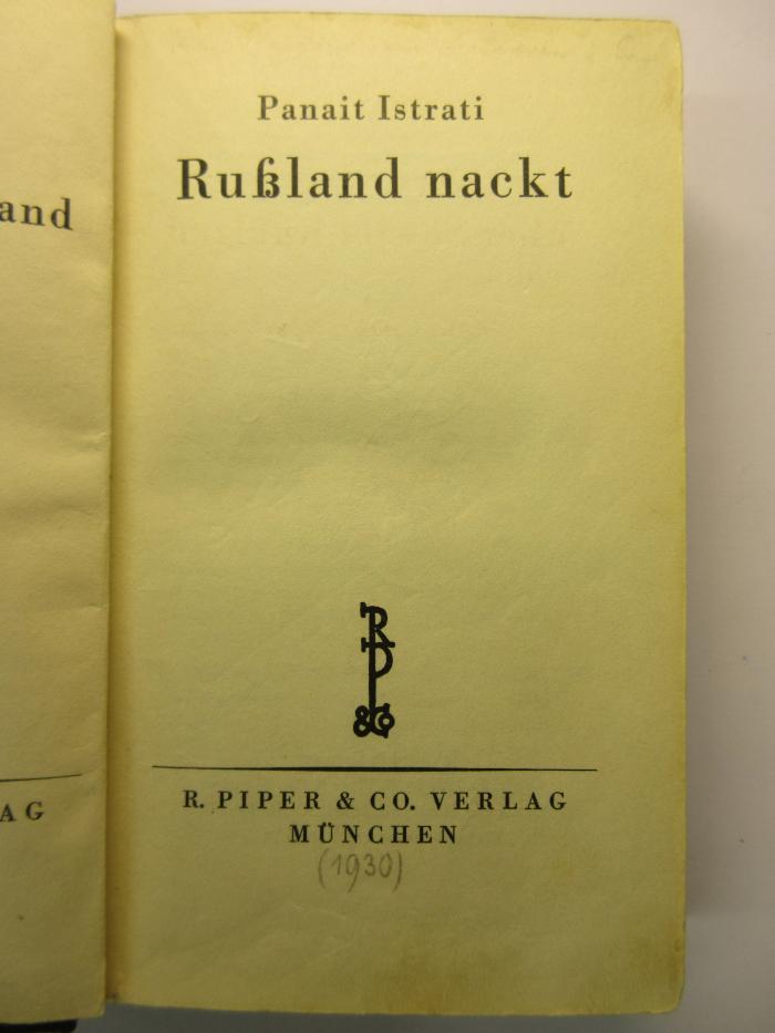 88/80/40252(4)-3 : Rußland nackt
 (1930)