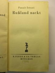 88/80/40252(4)-3 : Rußland nackt
 (1930)