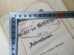 -, Stempel: Name; 'M. Lamfield [...] 7116.'