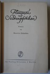 Z 4057 : Flammen mit Seidenpfötchen. Roman ([1929])