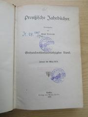 Zs 335 (ausgesondert) : Preußische Jahrbücher (1919)