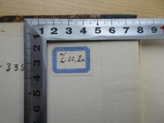 - (Realschule an der Bogenstrasse), Etikett: Signatur; 'Zs 22, IIa.'. 