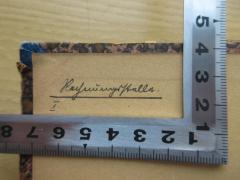 - (Reichsversicherungsamt), Von Hand: Notiz; 'Rechnungsstelle. I'. 