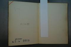 - (Archiv Potsdam), Stempel: Name, Ortsangabe, Signatur; 'archiv Potsdam
Sg. 2 / No 2019'.  (Prototyp)