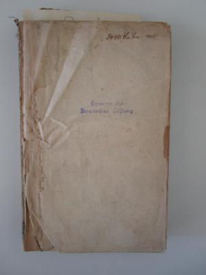  Tozeoth Chajim : Vollständiges Gebet- und Erbauungsbuch zum Gebrauche bei Kranken, Sterbenden, während der Trauer und beim Besuche der Gräber der Angehörigen. Anhang in deutscher Sprache. (1900)