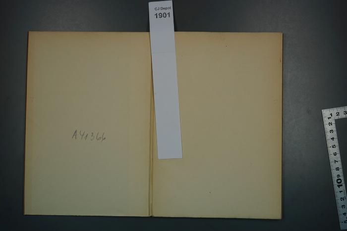 -, Von Hand: Nummer; 'A 41366'