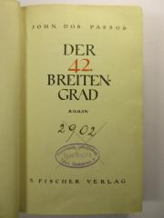 88/80/40735(9) : Der 42. Breitengrad
 (1930)