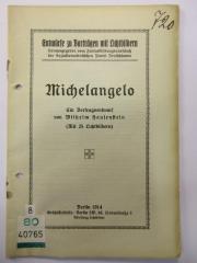 88/80/40765(0) : Michelangelo (1914)