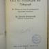 PB 0573 - 5 : Über die Grundlagen der Pädagogik. Ein Beitrag zur Frage des pädagogischen Universitäts-Unterrichts. (1918)
