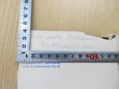- (Bockelmann, Eva-Maria), Von Hand: Name, Datum; 'Eva-Maria Bockelmann
Im Kriegsjahr 1942'. 