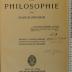 100 JERU : Enileitung in die Philosophie (1923)