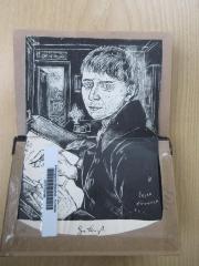 - (Büttner, Erich), Papier: Portrait; 'Erich Büttner 192[0/6] H. Kleist'. 