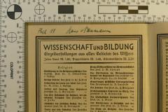 - (Naumann, Hans), Von Hand: Name; 'Hans Naumann'. 