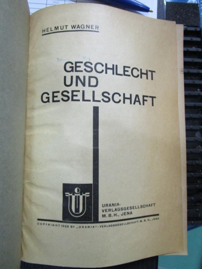 Fb 42 2. Ex.: Geschlecht und Gesellschaft (1928)