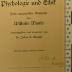150.1 WUND : Zur Psychologie und Ethik (1911)