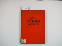  Das Judentum als landwirtschaftlich-ethnologisches Problem. (1929)