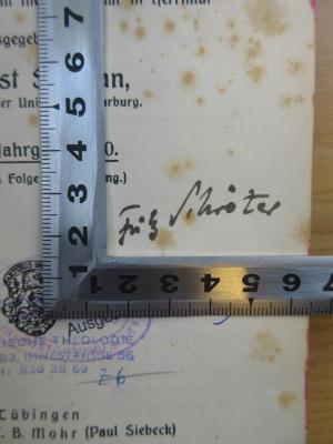 Fritz Schröter