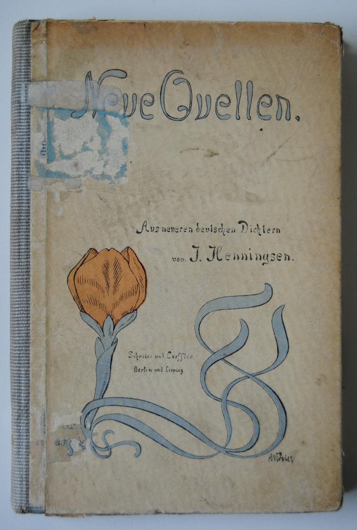 1/97 : Neue Quellen: Aus neueren deutschen Dichtern ([1900])