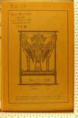 - (Naumann, Hans), Von Hand: Signatur; 'Phil 27'. 