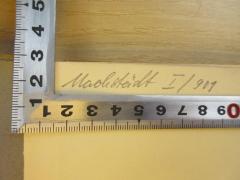 - (Nachstädt, Wilhelm ), Von Hand: Name, Nummer; 'Nachstädt I/901'. 