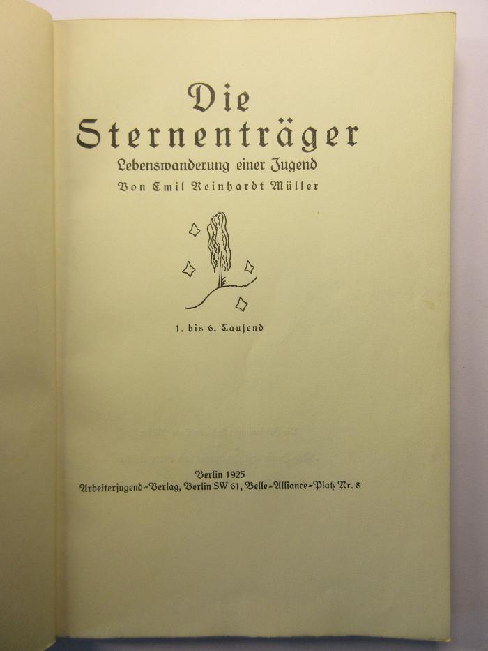 88/80/40935(3) : Die Sternenträger (1925)