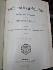 Bi 1122: Korfu und das Achilleion : Erlebtes und Ertauschtes ([1908])