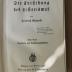 2 E 10-1-2 : Die Entstehung des Historismus. Bd. 1; Bd. 2 (1936)