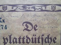 - (Sach, Heinrich), Von Hand: Widmung, Name, Datum; 'Meinem l. Neffen Heini Sach zu Weihn. 29
Onkel Wi[...]'. 