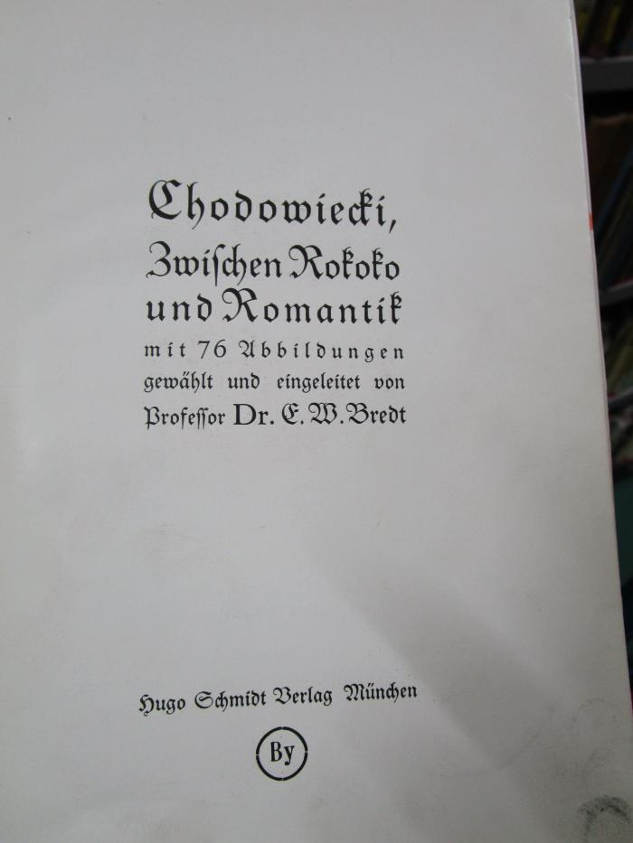 Db 316 2. Ex.: Chodowiecki, Zwischen Rokoko und Romantik (o.J.)