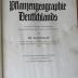 1 S 22 : Pflanzengeographie Deutschlands (1936)