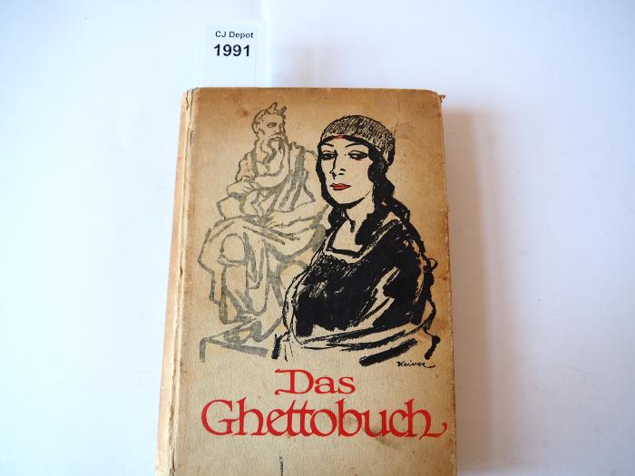  Das Ghettobuch. Die schönsten Geschichten aus dem Ghetto. (1914)