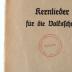 - (Staatliche Hochschule für Musikerziehung und Kirchenmusik, Berlin-Charlottenburg), Stempel: Ortsangabe, Name, Signatur; 'Staatl. Hochschule für Musikerziehung u. Kirchenmusik Berlin, Bibliothek
IV 4005'. 