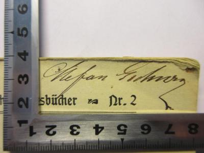 -, Von Hand: Name; 'Stefan Gidberg'