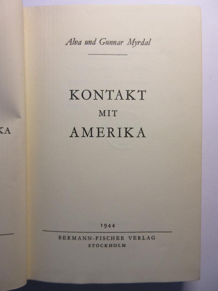 88/80/41030(3) : Kontakt mit Amerika (1944)