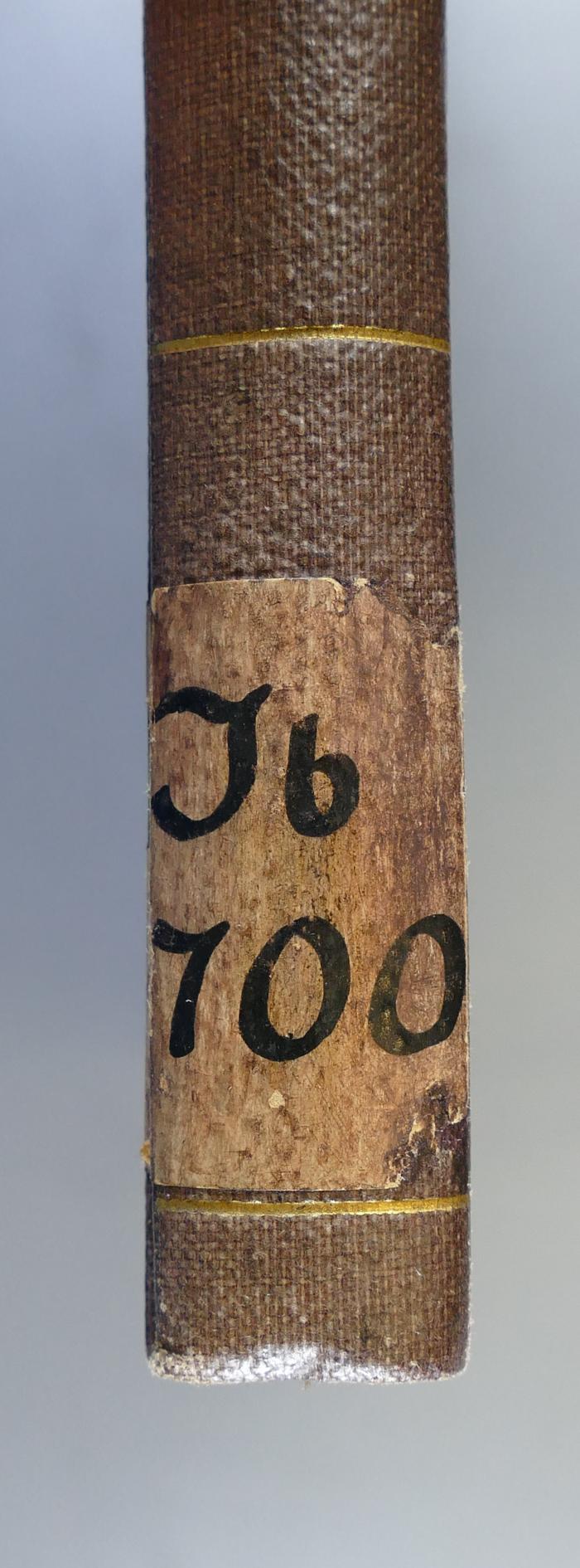 -, Etikett: Signatur; 'Jb 700'