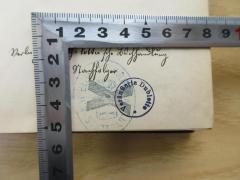 - (K. W. Bezirks- & Schulinspektor Stuttgart), Stempel: Name; 'K. W. Beziks- & Schulinspektor Stuttgart'. 