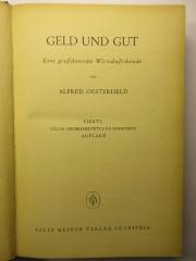 88/80/41524(3) : Geld und Gut (1924)