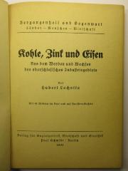 88/80/41549(0) : Kohle, Zink und Eisen (1941)