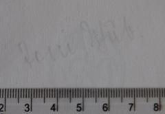 - (Schub, [?]), Von Hand: Name; 'Toni Schub'. 