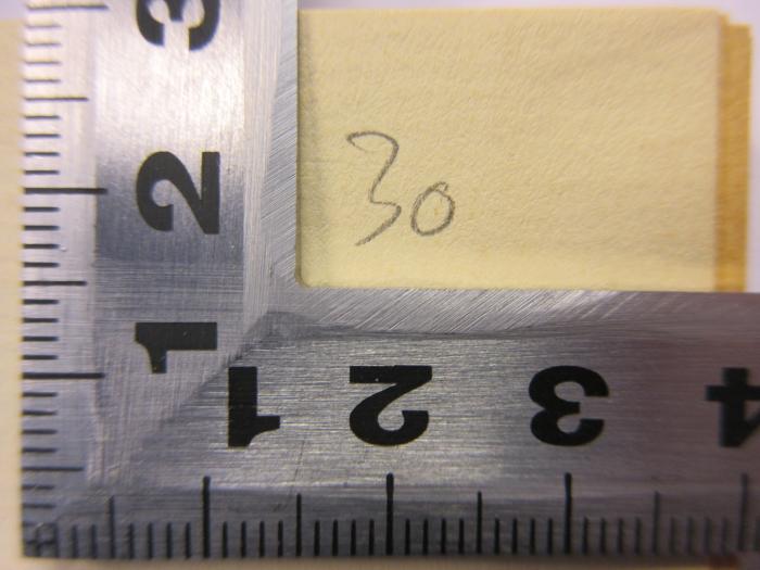 -, Von Hand: Preis; '30'