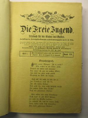 38/80/44060(8)-21/24.1900 : Die Freie Jugend. (1903)