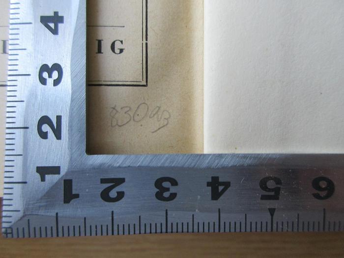 1 S 24&lt;8&gt; : Ergebnisse und Probleme der Naturwissenschaften : Eine Einführung in die heutige Naturphilosophie (1944);-, Von Hand: Notiz; '830az[?]'