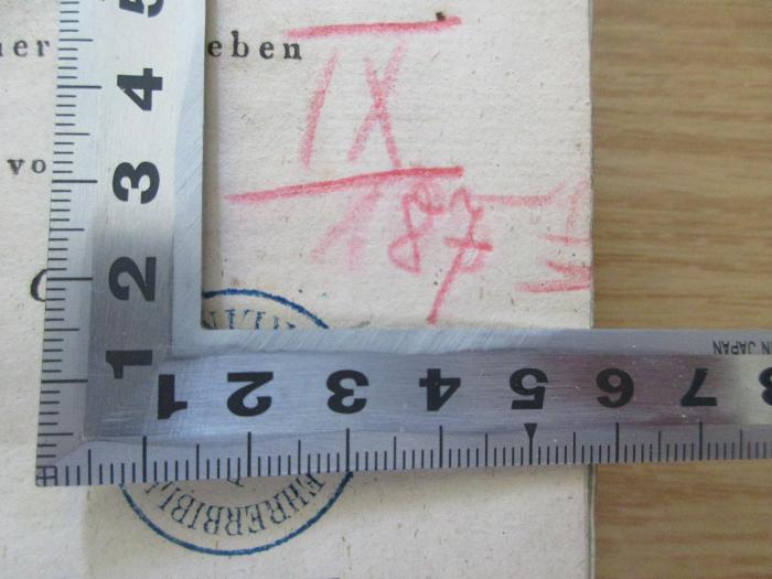 1 T 33-1-3 : J. L. Lagrange's mathematische Werke. Bd. 1-3 (1823-24);-, Von Hand: Signatur; 'IX 187-1
IX 187-2
IX 187-3'
