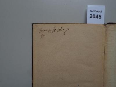 - (Kahn, Moses), Von Hand: Autogramm, Name, Datum, Berufsangabe/Titel/Branche; 'ה"ן משה בן נתן הכהן תרנ"ז'. 