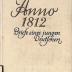 U 3541 : Anno 1812 : Briefe eines jungen Deutschen vor der Befreiung (1937)