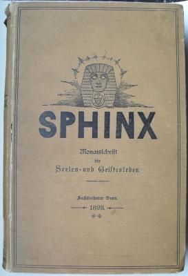 Zs 713 : 7-8 : Sphinx. Monatsschrift für Seelen- und Geistesleben (1892-1893)